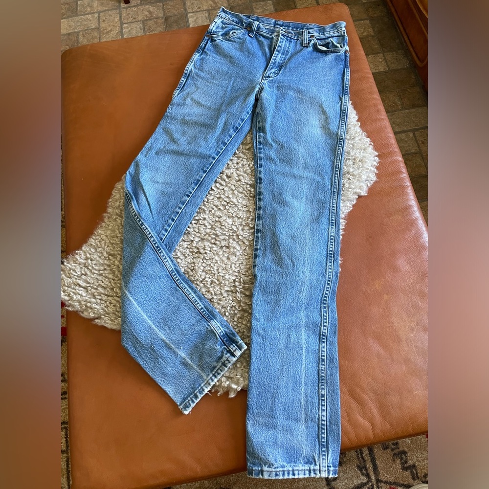 Wrangler Jeans - mid wash vintage jeans